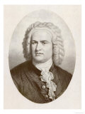 Johann Sebastian Bach German Organist and Composer Giclee Print