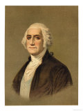 George Washington First President of the United States Lámina giclée George Washington First President of the United States Lámina giclée