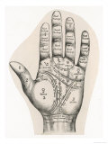 Map of the Hand reproduction procédé giclée