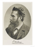 Wilhelm Conrad Rontgen German Physicist Discovered X-Rays 1895 Nobel Prizewinner 1901 reproduction procédé giclée