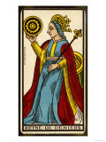 Tarot: The Queen of Coins Giclee Print
