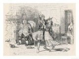 Joe and Dolly in Love Giclee Print by Phiz 