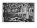 Interior View of the New New York Stock Exchange Giclée-Druck
