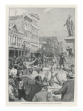 New Orleans Demo 1874 Giclee Print by Corrin K. Linson