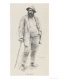 Claude Monet Claude Monet French Artist Giclee Print by T. Robinson