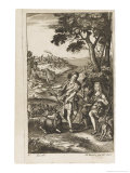 Tityrus and Meliboeus Lámina giclée por Michael van der Gucht Tityrus and Meliboeus Lámina giclée por Michael van der Gucht