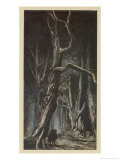 Enter the Two Brothers Giclee Print by Arthur Rackham