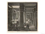 Alexandria Library Giclee Print