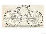 Home Assembly Model Safety Bicycle Lámina giclée