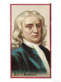 Sir Isaac Newton Mathematician Physicist Occultist reproduction procédé giclée