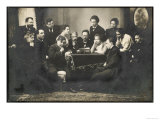 Anton Chekhov Meets a Moscow Arts Theatre Group reproduction procédé giclée
