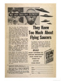 Conspiracy and Paranoia in the UFO Community Giclee Print