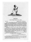 Jamaica: Advertisement for a Slave Named Phoebe - Giclee Baskı Jamaica: Advertisement for a Slave Named Phoebe - Giclee Baskı