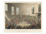 Royal Cockpit London Giclee Print by Rowlandson & Pugin 