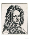 Gottfried Wilhelm Von Leibniz German Philosopher Giclee Print
