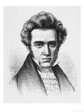Soren Aabye Kierkegaard Danish Philosopher Giclée-tryk