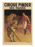 Big Game at the Circus reproduction procédé giclée