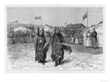 Shamanism Shamans of Tunguska Russia Near the China Border Giclee Print