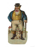 John Bull and His Bulldog Giclee Print