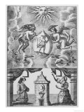 Mutus Liber the Philosopher's Mercury Lámina giclée