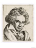 Ludwig Van Beethoven German Composer Lámina giclée
