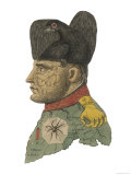 Napoleon I a Fantasy Portrait Lámina giclée Napoleon I a Fantasy Portrait Lámina giclée