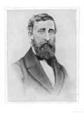 Henry David Thoreau American Writer reproduction procédé giclée