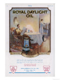 Advertisement for Royal Daylight Oil for Lighting Cooking and Heating Giclee Print