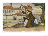 Monk Gives a Nun an Affectionate Spanking Giclée-tryk Monk Gives a Nun an Affectionate Spanking Giclée-tryk