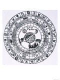 The Circle of the Zodiac reproduction procédé giclée