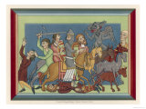 Job's Sons are Slain to be Manifest Delight of Satan Giclee Print