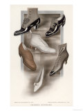 Selection of Shoes of the Period ジクレープリント
