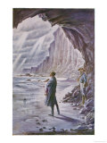 Voyage au Centre de la Terre, the Central Cavern Giclee Print Voyage au Centre de la Terre, the Central Cavern Giclee Print