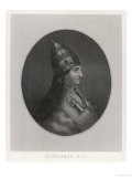 Pope Bonifacius VIII Quarrelled with Philippe IV of France Who Humiliated Him Whereupon He Died Giclee Print