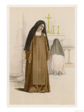 Barefoot Carmelite Nuns Giclee Print