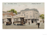 Trams at Finsbury Park London 'The Boy Stood on the Tramway Line the Driver Rang His Bell Pósters Trams at Finsbury Park London 'The Boy Stood on the Tramway Line the Driver Rang His Bell Pósters