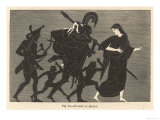 Aeneas Carrying His Father Anchises Makes His Escape from Troy Giclee Print