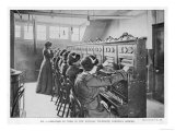 The Switchboard of the National Telephone Company United Kingdom Reproduction procédé giclée