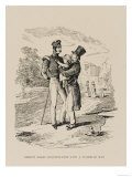 Georgy Makes Acquaintance with a Waterloo Man Giclee Print