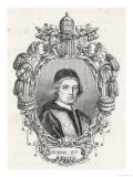 Pope Benedictus XIV (Prospero Lambertini) Known as "The Scholar's Pope" for His Learning Giclee Print
