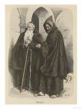 Capuchin Friars, Franciscan Monks of the New Rule of 1528 Giclee Print