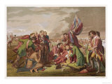 Quebec: Wolfe Defeats the French But is Himself Fatally Wounded During the Action Giclee Print
