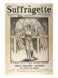 Front Cover of "The Suffragette" Dedicated to Emily Davison Giclee Print