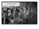 Colliers, Getters of the Coal, at the End of the Shift at Clay Cross Mine Giclee Print