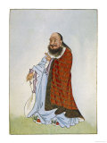 Lao-Tzu Chinese Philosopher Lámina giclée