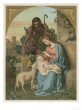 Classical Nativity Compostion Giclee Print