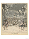 Scene from the Ballet de la Neige in Offenbachs La Voyage dans la Lune reproduction procédé giclée