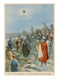 At Sfax Algeria Astronomers Observe an Eclipse Giclee Print