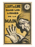 L'Art de Lire dans les Lignes de la Main, a Popular French Manual Giclee Print L'Art de Lire dans les Lignes de la Main, a Popular French Manual Giclee Print