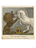 The Lion and the Unicorn were Fighting for the Crown Giclee Print
